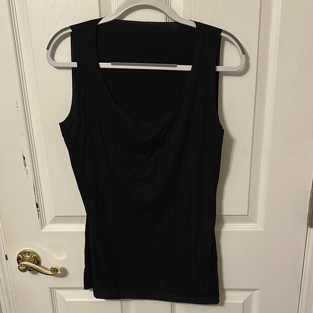 WOLFORD Aurora Pure Top Size L Black nwot